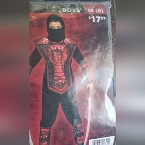 Boys Cobra Ninja Halloween Costume Size 8M